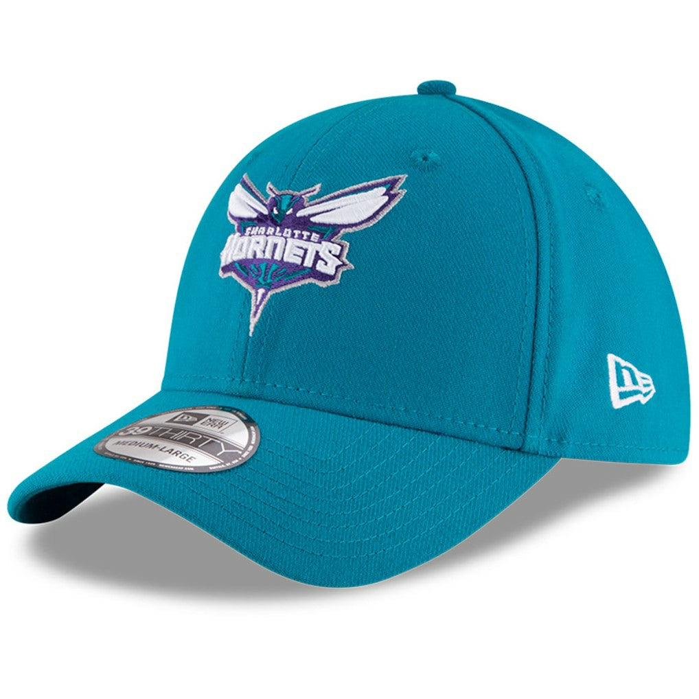 New Era Charlotte Hornets Team Classic 39THIRTY Flex Hat Teal