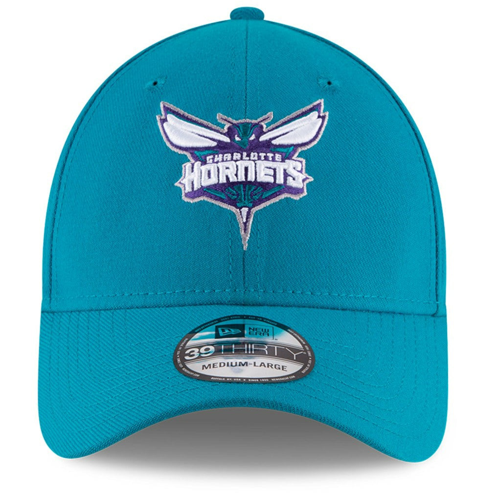 New Era Charlotte Hornets Team Classic 39THIRTY Flex Hat Teal