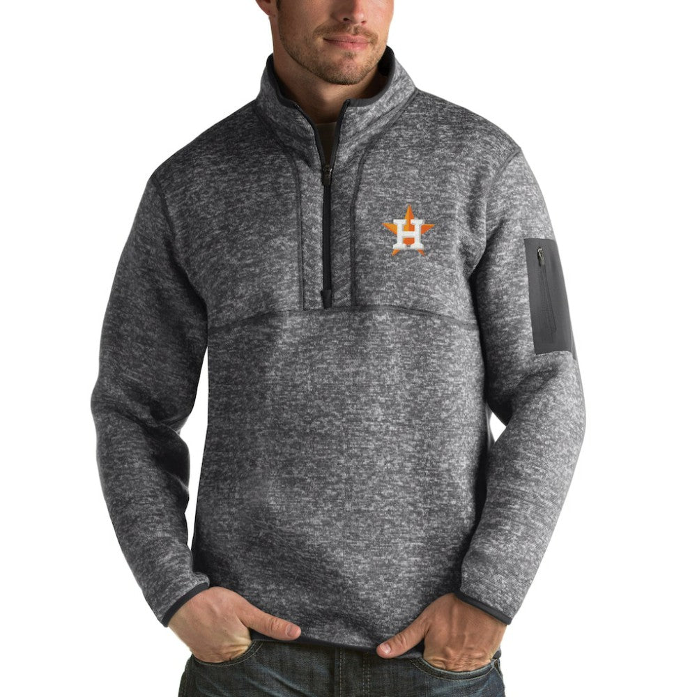 Houston Astros Antigua Fortune Half-Zip Sweater Outlet
