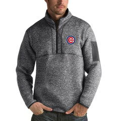 Chicago Cubs Antigua Fortune Half-Zip Sweater Online