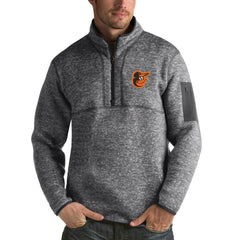 Baltimore Orioles Antigua Fortune Half-Zip Sweater Outlet