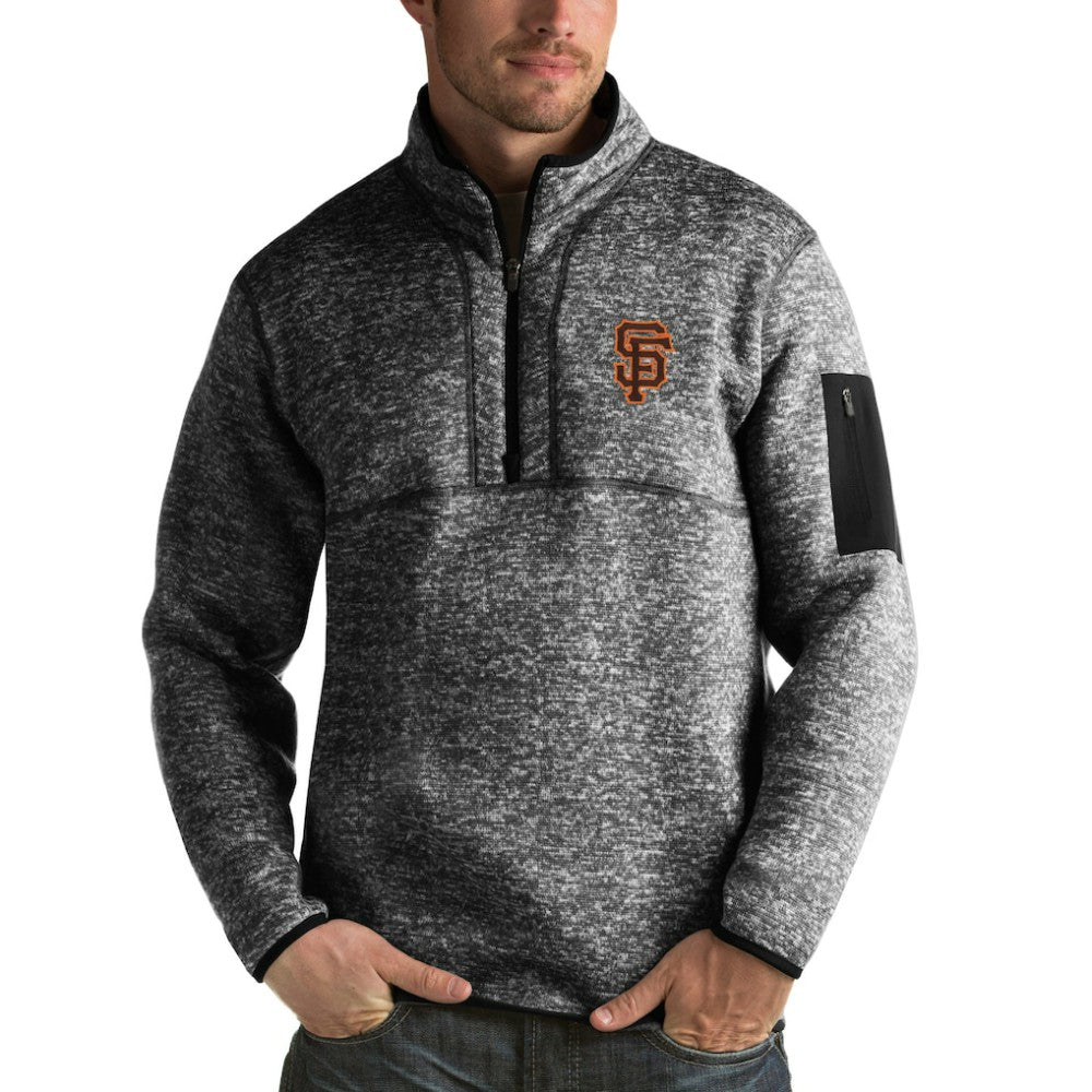 San Francisco Giants Antigua Fortune Half-Zip Sweater Sale