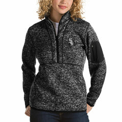 Chicago White Sox Antigua Women's Fortune Half-Zip Pullover Sweater Sale