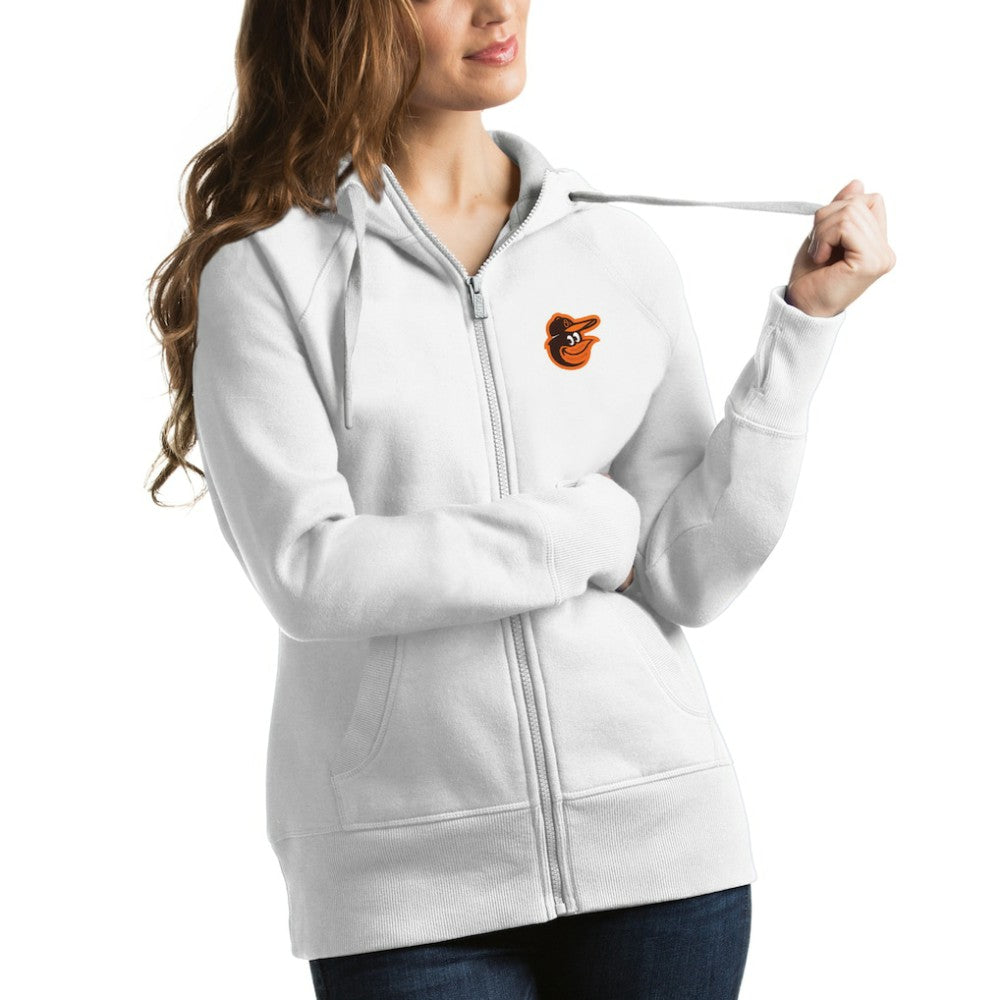 Baltimore Orioles Antigua Women's Victory Full-Zip Hoodie Online