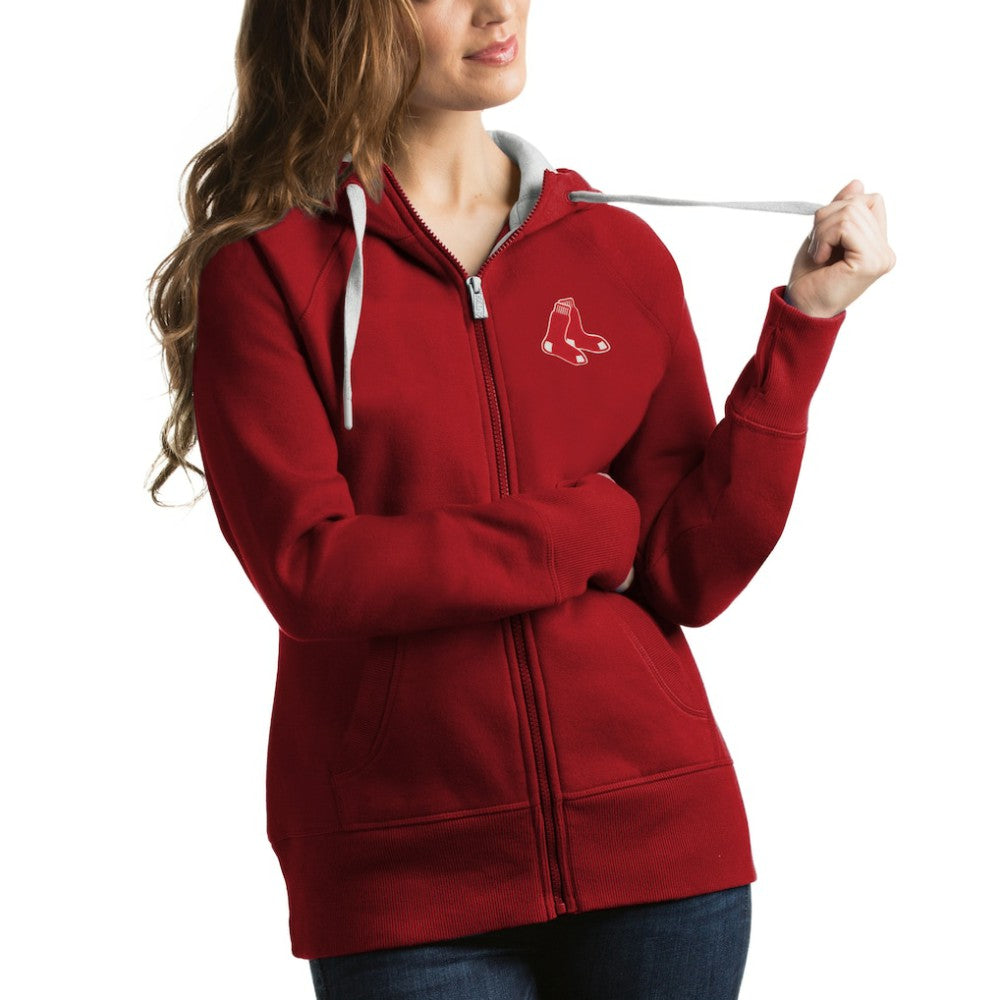 Boston Red Sox Antigua Women's Victory Full-Zip Hoodie Near Me