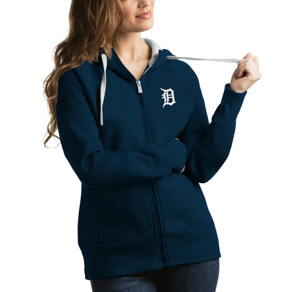 Detroit Tigers Antigua Women's Victory Full-Zip Hoodie Discount