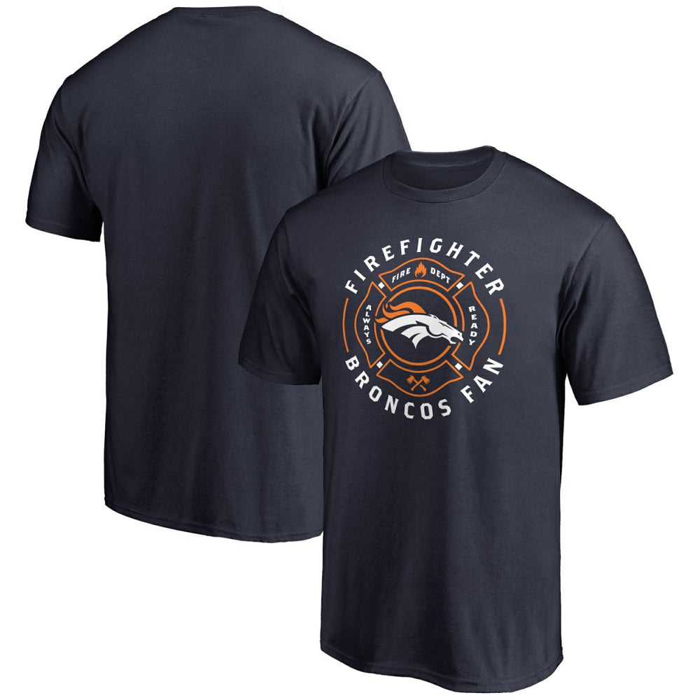 Denver Broncos Firefighter T-Shirt - Navy - NFL