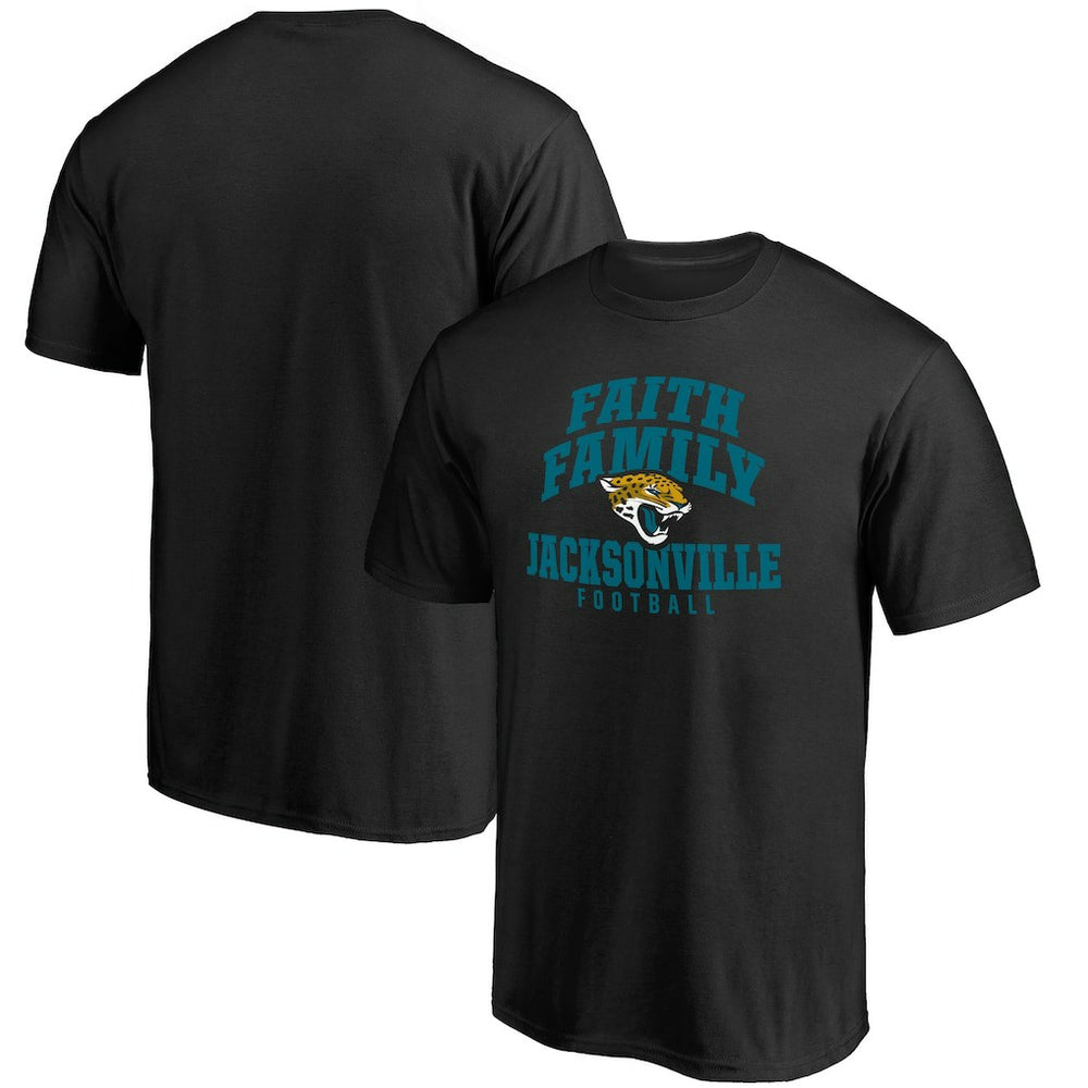 Jacksonville Jaguars Faith Family T-Shirt - Black - NFL