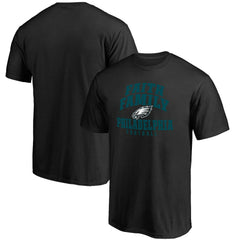 Philadelphia Eagles Faith Family T-Shirt - Black - NFL
