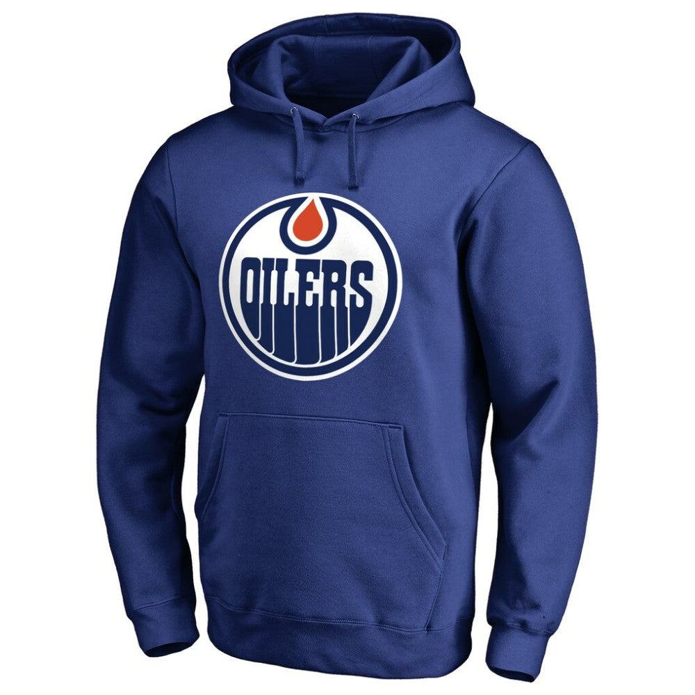 Edmonton Oilers Raise the Banner Pullover Hoodie - Royal | NHL near me