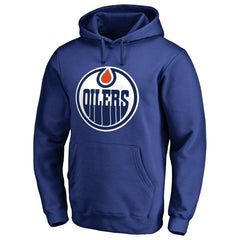 Edmonton Oilers Raise the Banner Pullover Hoodie - Royal | NHL near me