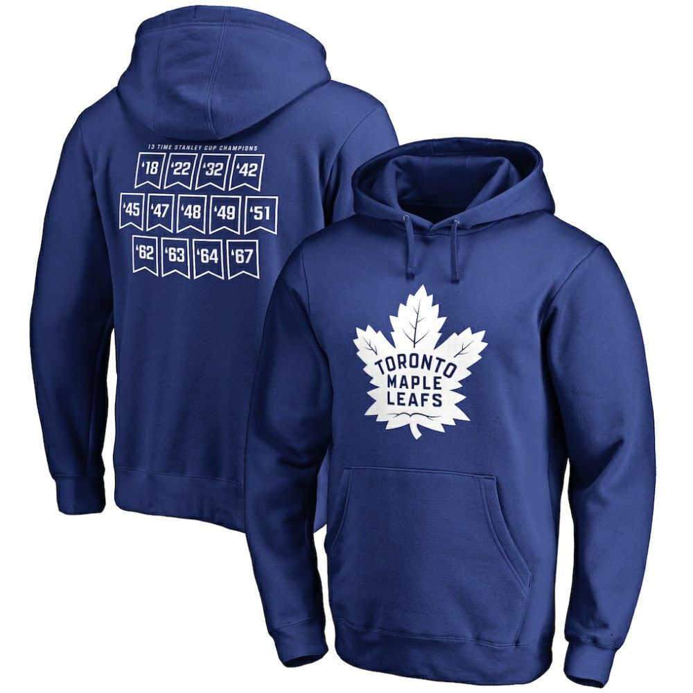 Toronto Maple Leafs Raise the Banner Pullover Hoodie - Royal | NHL on sale