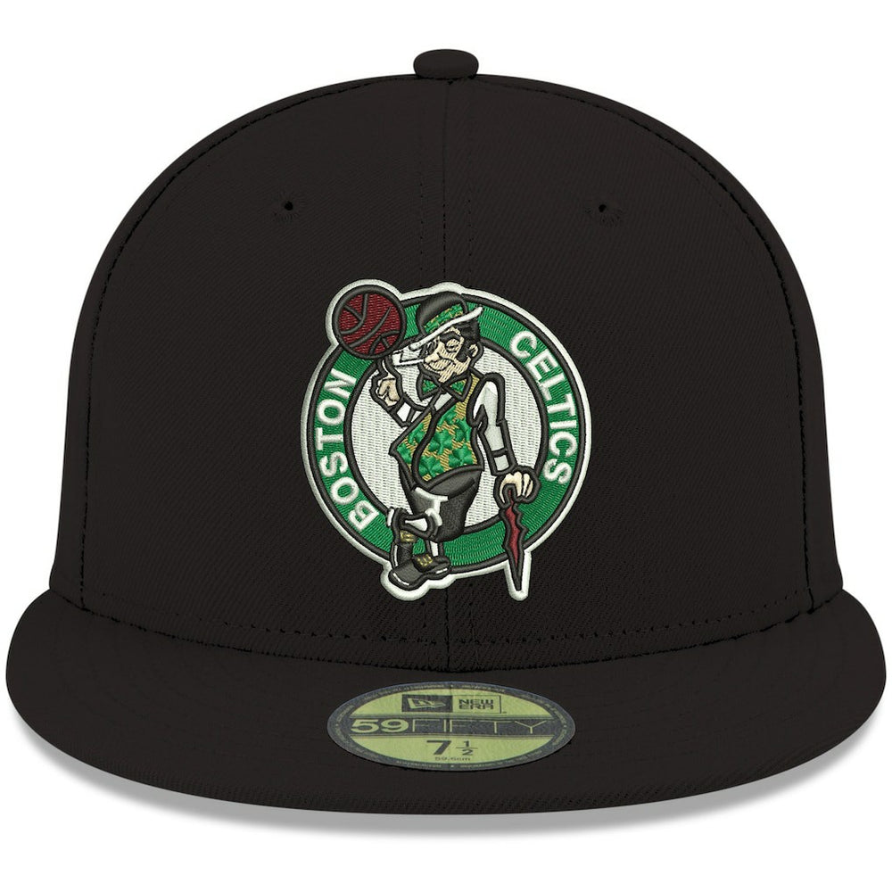New Era Boston Celtics Team Color 59FIFTY Fitted Hat Black