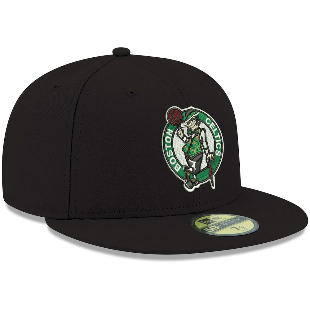New Era Boston Celtics Team Color 59FIFTY Fitted Hat Black