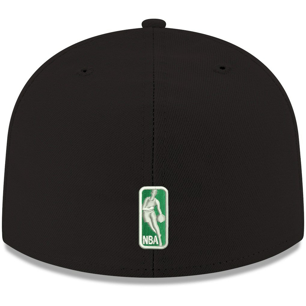 New Era Boston Celtics Team Color 59FIFTY Fitted Hat Black