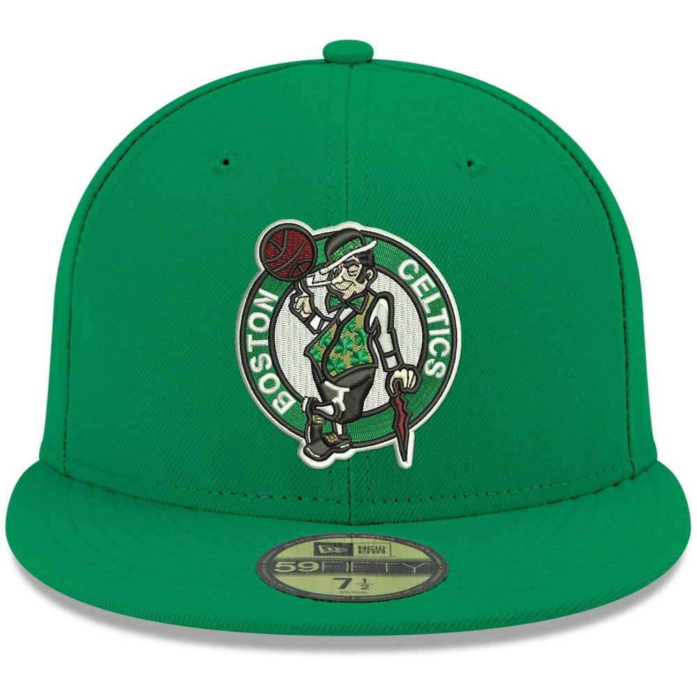 New Era Boston Celtics Team Color 59FIFTY Fitted Hat Kelly Green