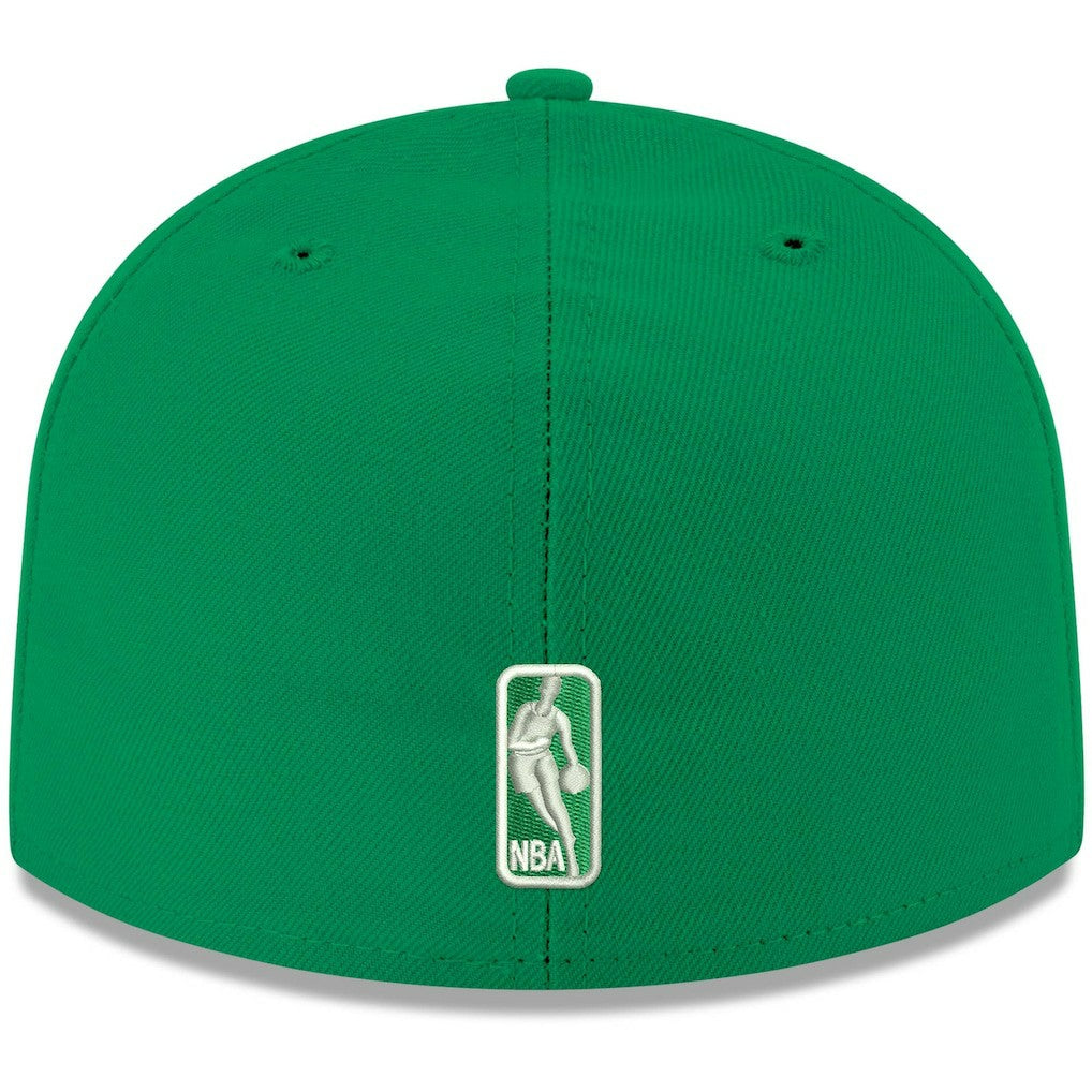 New Era Boston Celtics Team Color 59FIFTY Fitted Hat Kelly Green