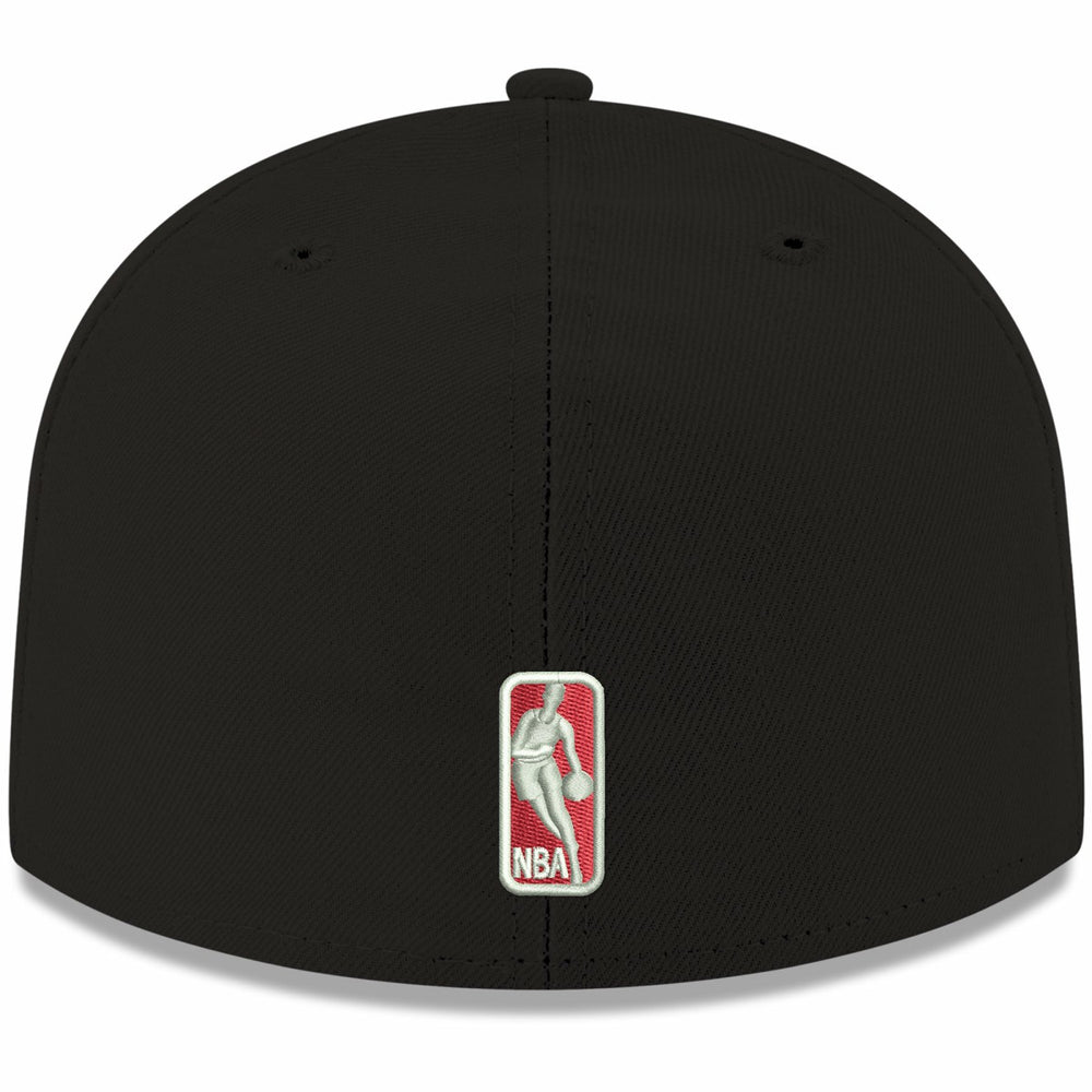 New Era Miami Heat Team Color 59FIFTY Fitted Hat Black