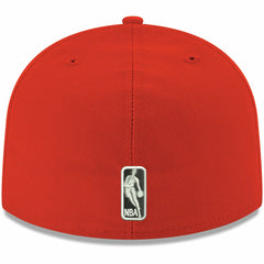 New Era Miami Heat Team Color 59FIFTY Fitted Hat Red
