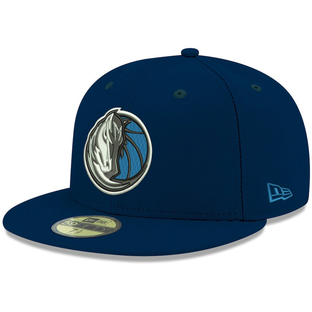New Era Dallas Mavericks Team Color 59FIFTY Fitted Hat Navy