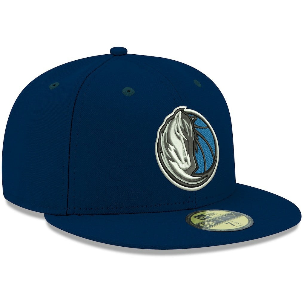 New Era Dallas Mavericks Team Color 59FIFTY Fitted Hat Navy