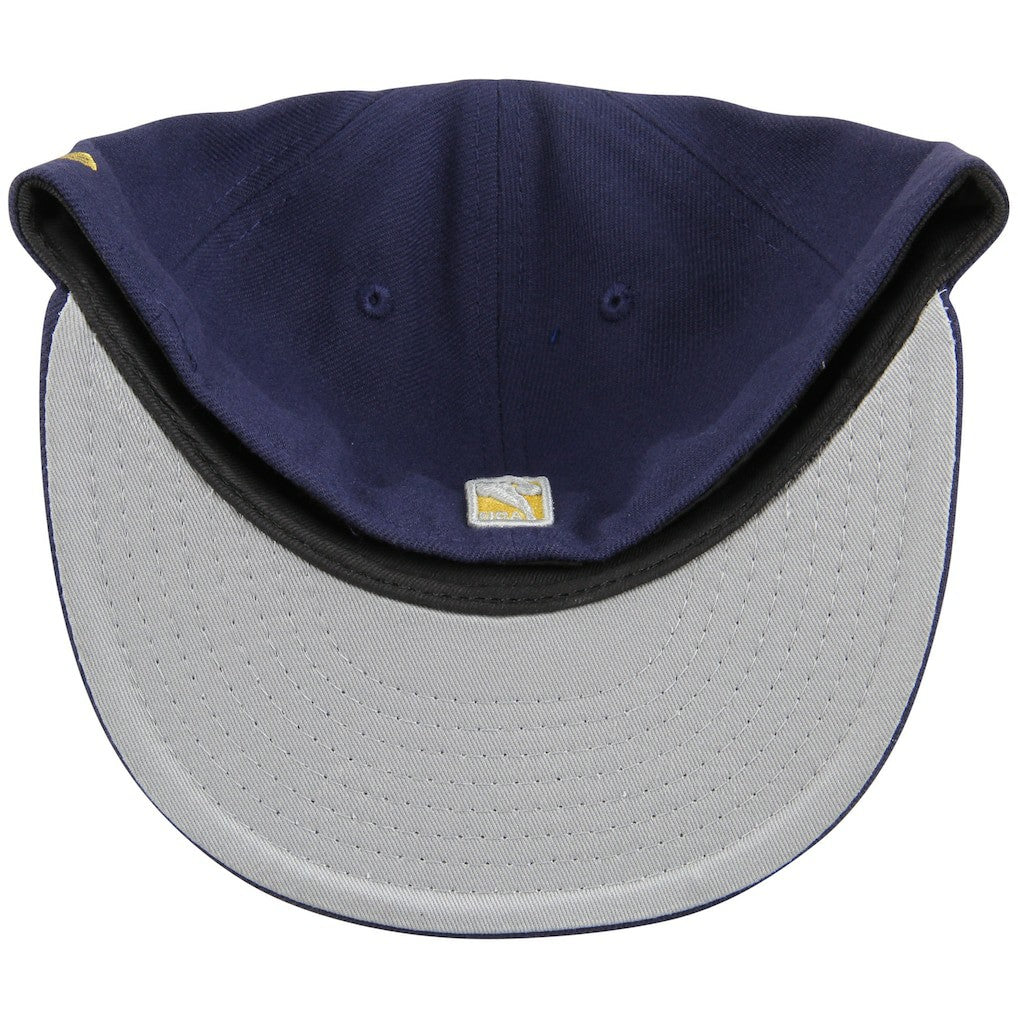 New Era Indiana Pacers Team Color 59FIFTY Fitted Hat Navy