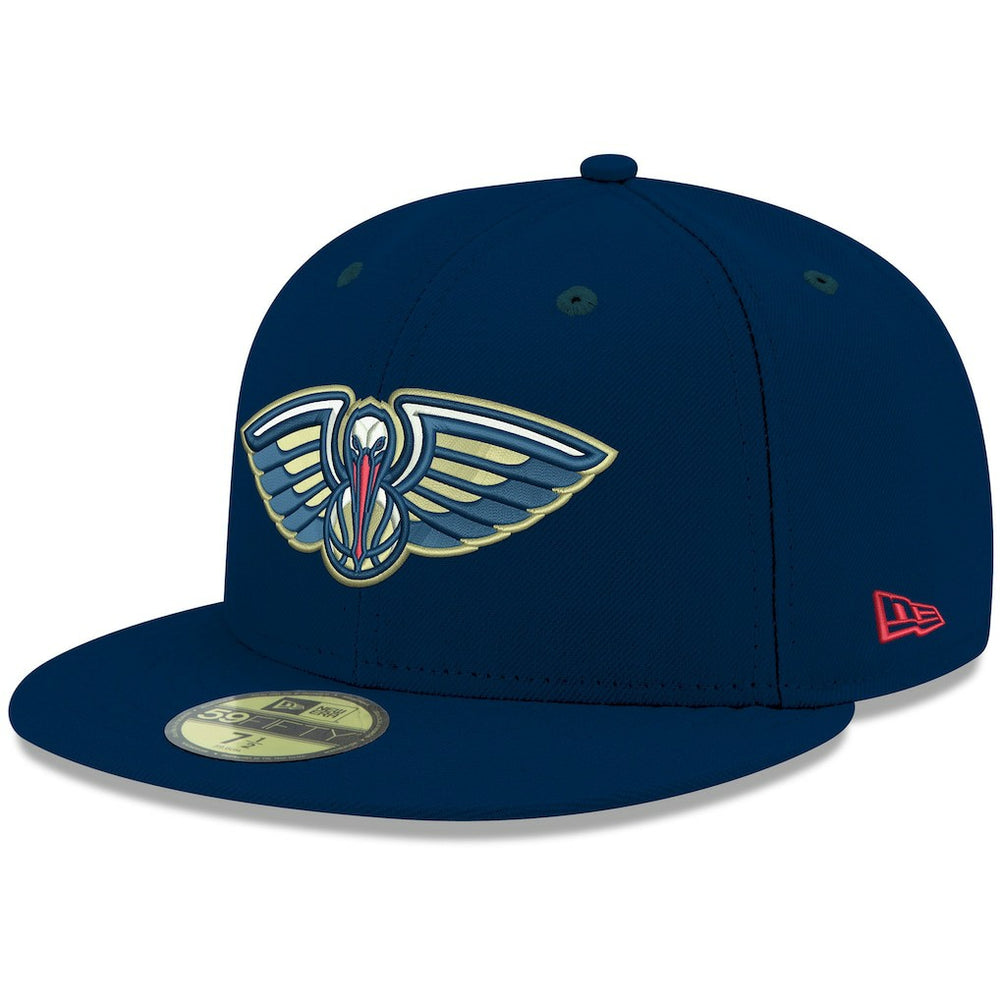 New Era New Orleans Pelicans Team Color 59FIFTY Fitted Hat Navy