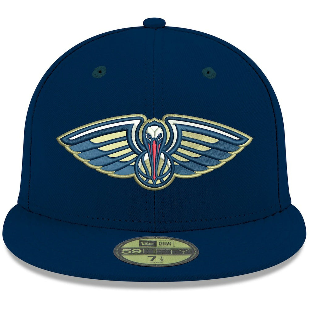 New Era New Orleans Pelicans Team Color 59FIFTY Fitted Hat Navy