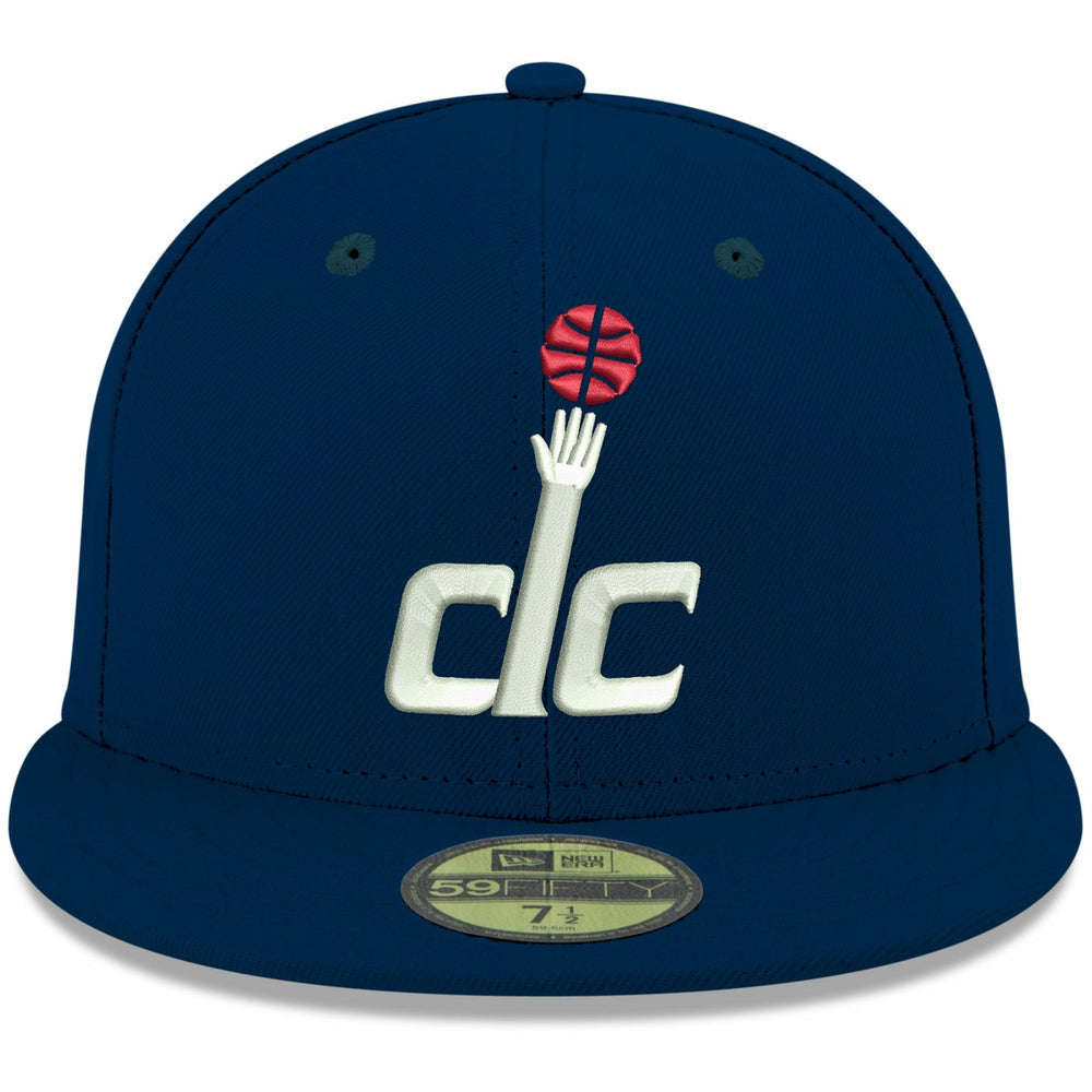 New Era Washington Wizards Team Color 59FIFTY Fitted Hat Navy