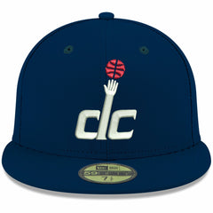 New Era Washington Wizards Team Color 59FIFTY Fitted Hat Navy