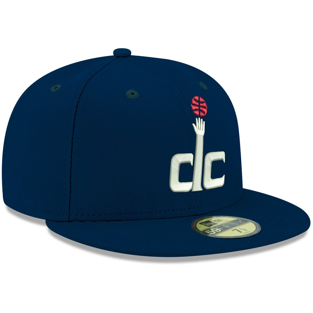 New Era Washington Wizards Team Color 59FIFTY Fitted Hat Navy