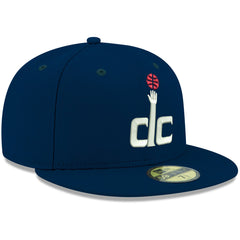 New Era Washington Wizards Team Color 59FIFTY Fitted Hat Navy