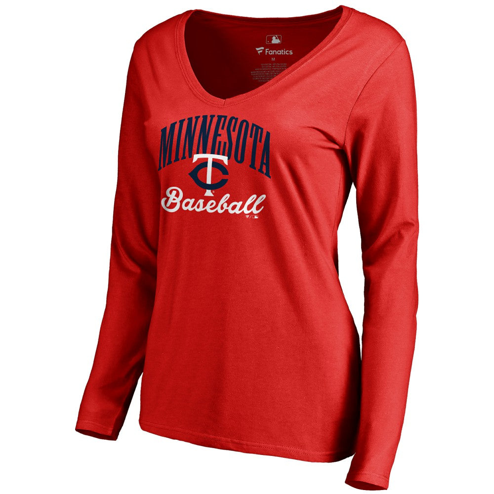 Minnesota Twins Women's Victory Script Long Sleeve T-Shirt Near Me