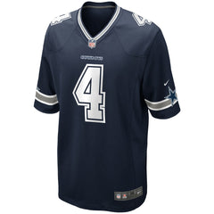 Dak Prescott Dallas Cowboys Youth Game Jersey - Navy - Nike