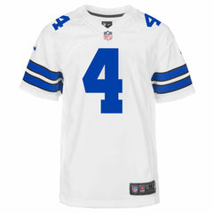 Dak Prescott Dallas Cowboys Youth Game Jersey - White - Nike