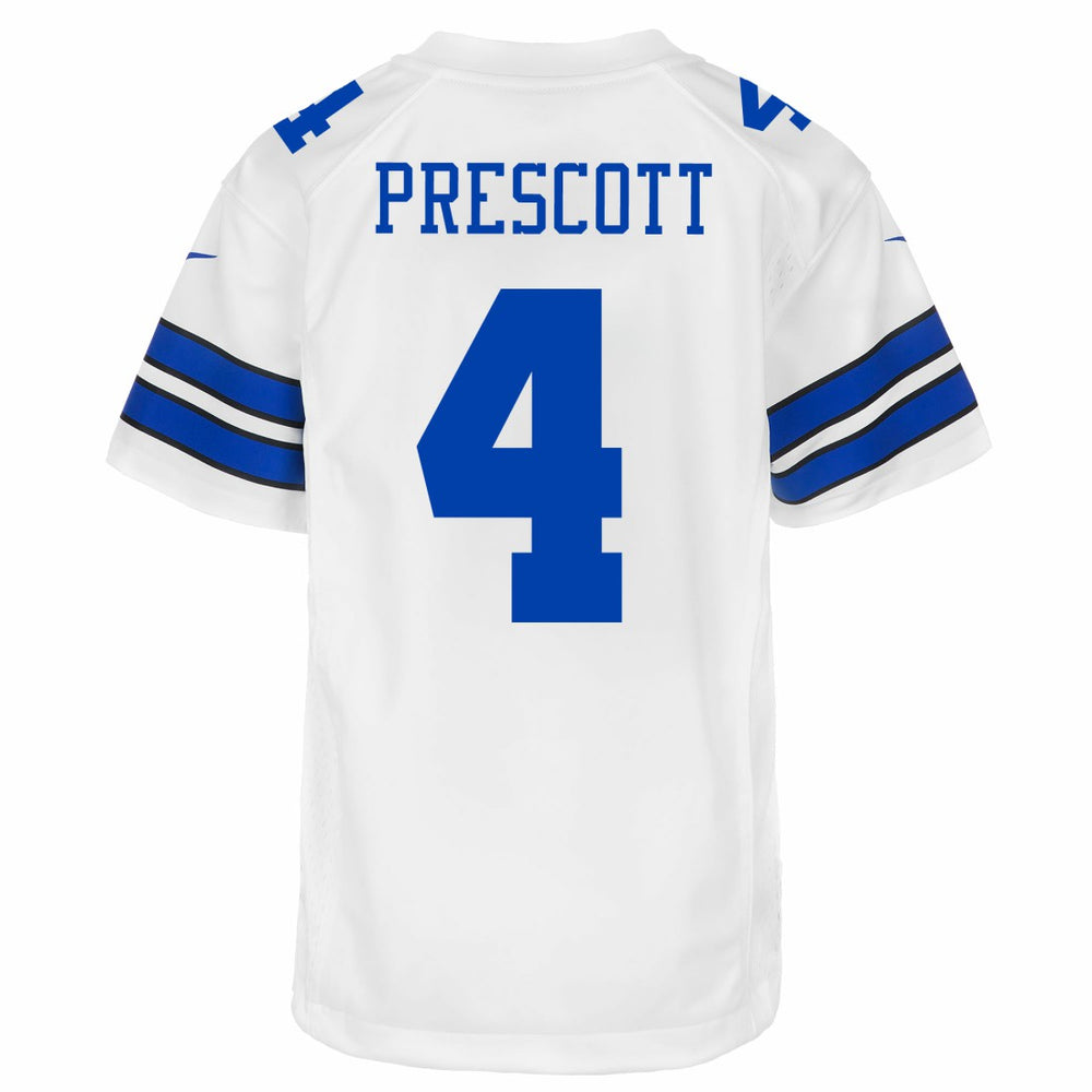 Dak Prescott Dallas Cowboys Youth Game Jersey - White - Nike