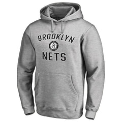 Brooklyn Nets Victory Arch Pullover Hoodie Ash