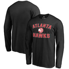 Atlanta Hawks Victory Arch Long Sleeve T-Shirt Black