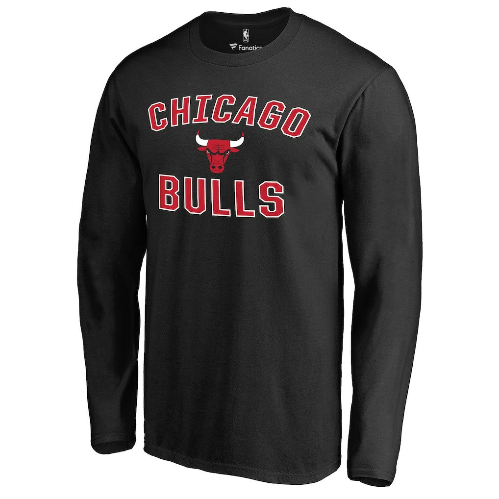 Chicago Bulls Victory Arch Long Sleeve T-Shirt Black