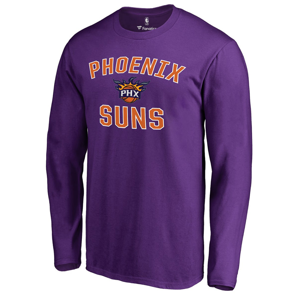 Phoenix Suns Victory Arch Long Sleeve T-Shirt Purple