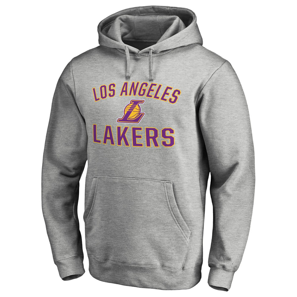 Los Angeles Lakers Victory Arch Pullover Hoodie Ash