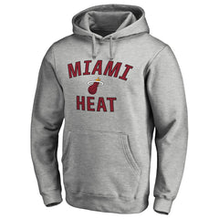 Miami Heat Victory Arch Pullover Hoodie Ash