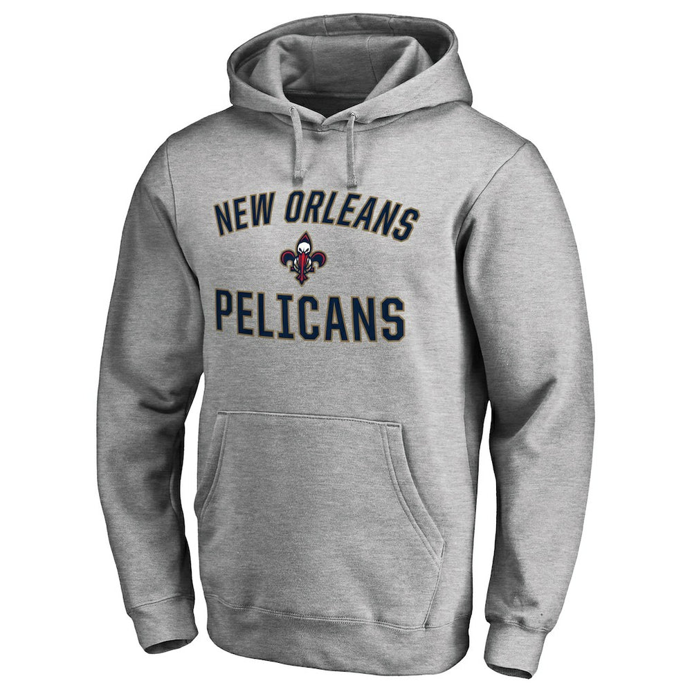 New Orleans Pelicans Victory Arch Pullover Hoodie Ash
