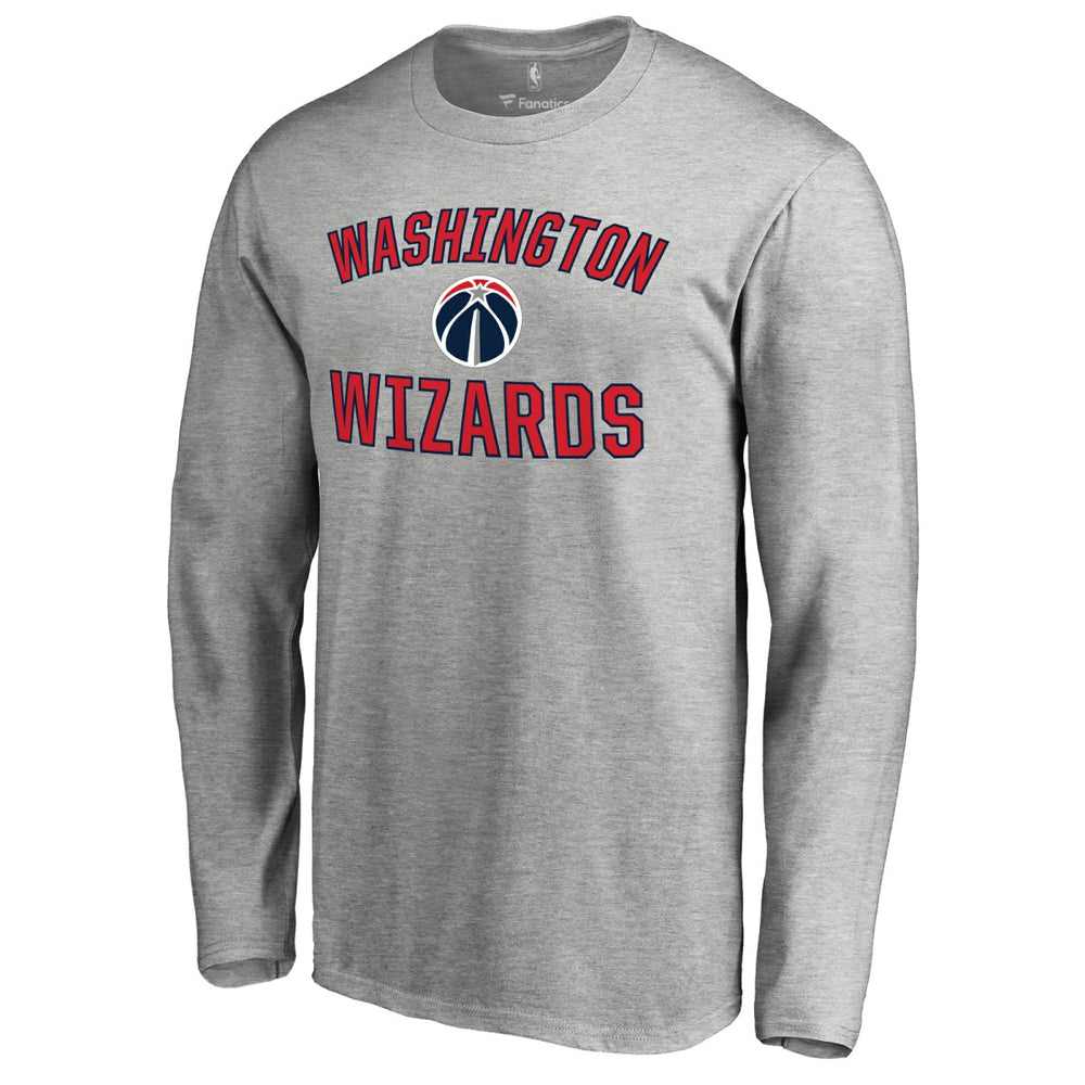 Washington Wizards Victory Arch Long Sleeve T-Shirt Ash