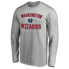 Washington Wizards Victory Arch Long Sleeve T-Shirt Ash