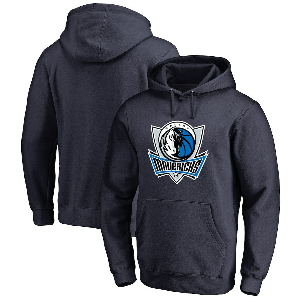 Dallas Mavericks Primary Logo Pullover Hoodie Navy