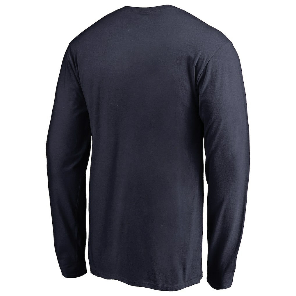 Dallas Mavericks Primary Logo Long Sleeve T-Shirt Navy