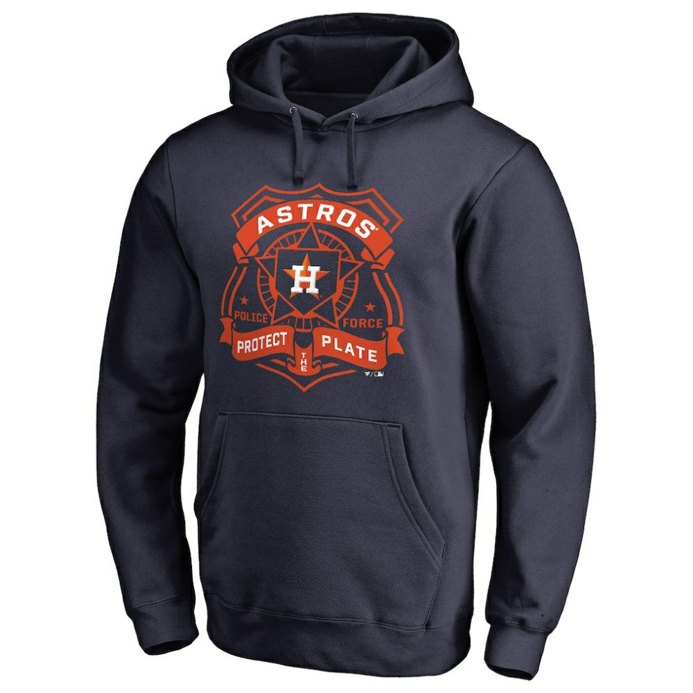 Houston Astros Police Badge Pullover Hoodie Online