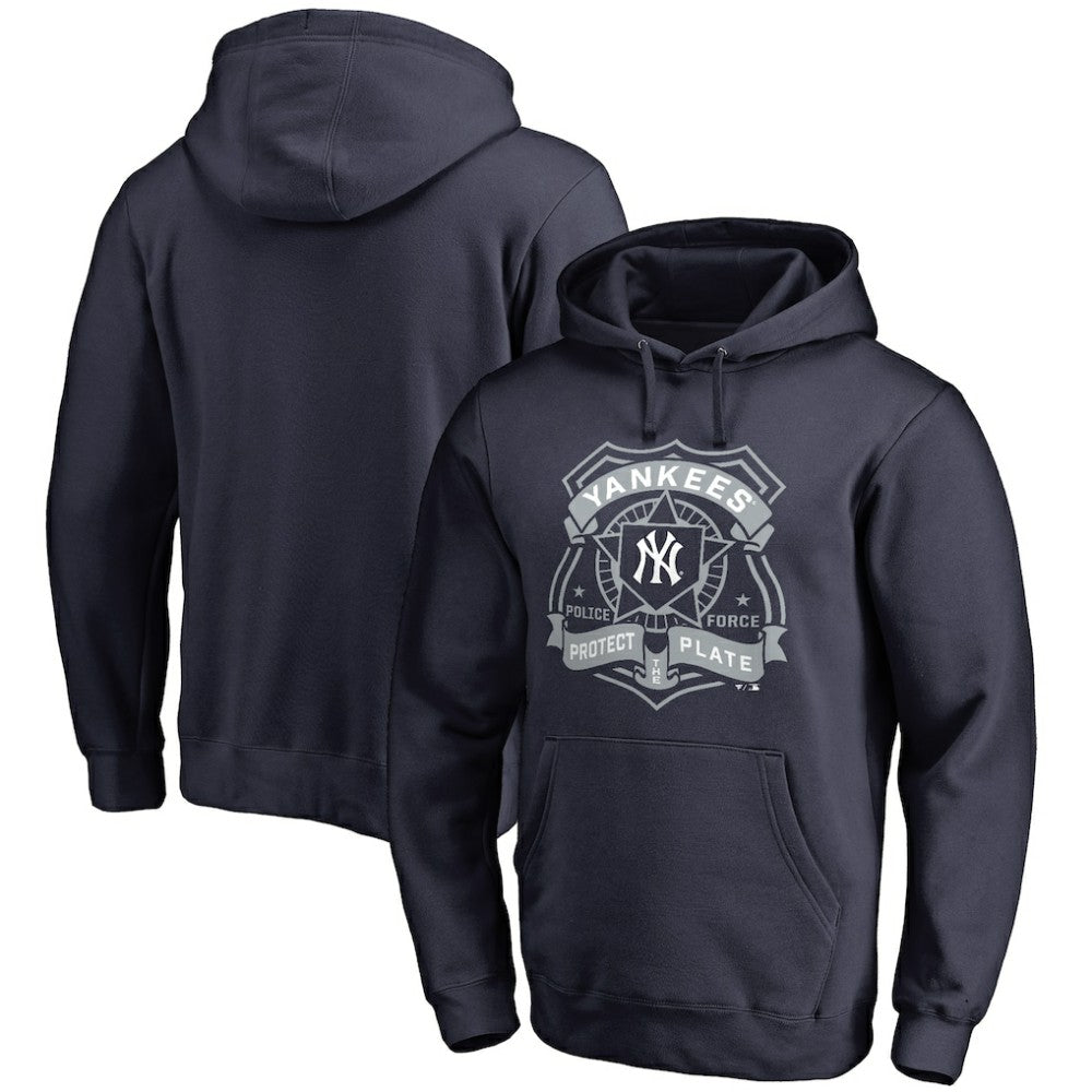 New York Yankees Police Badge Pullover Hoodie Online