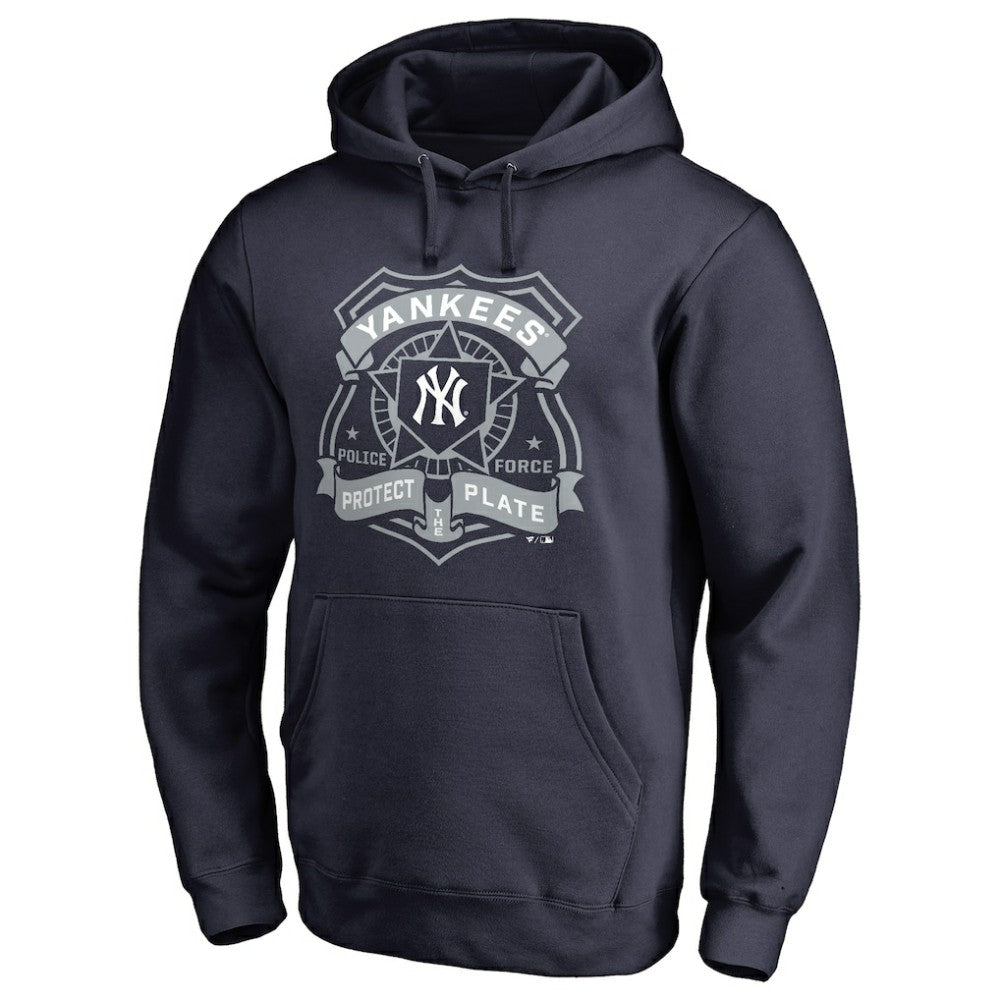 New York Yankees Police Badge Pullover Hoodie Online
